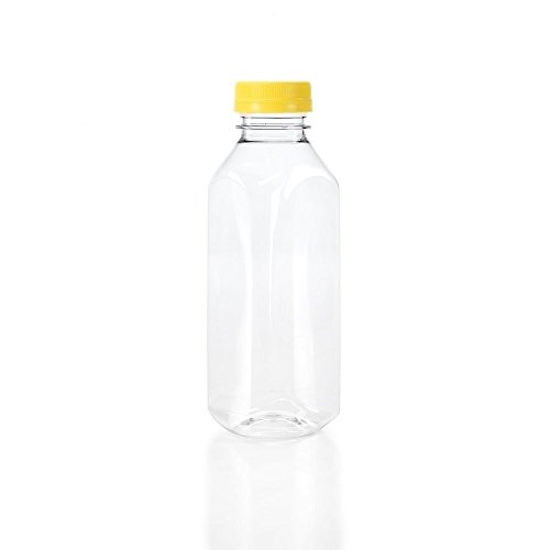 Algopix Similar Product 1 - 6 16 oz Clear Food Grade Square