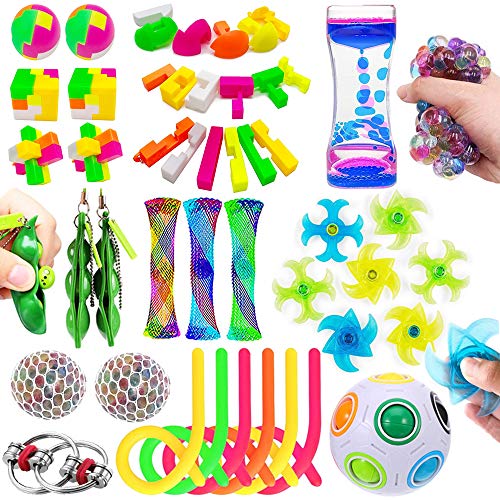 Algopix Similar Product 3 - 23 Pack Sensory Fidget Toys SetLiquid