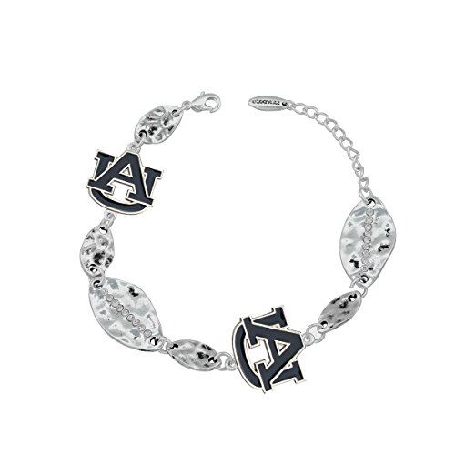 Algopix Similar Product 7 - SANDOL Auburn Logo Crystal Link Bracelet