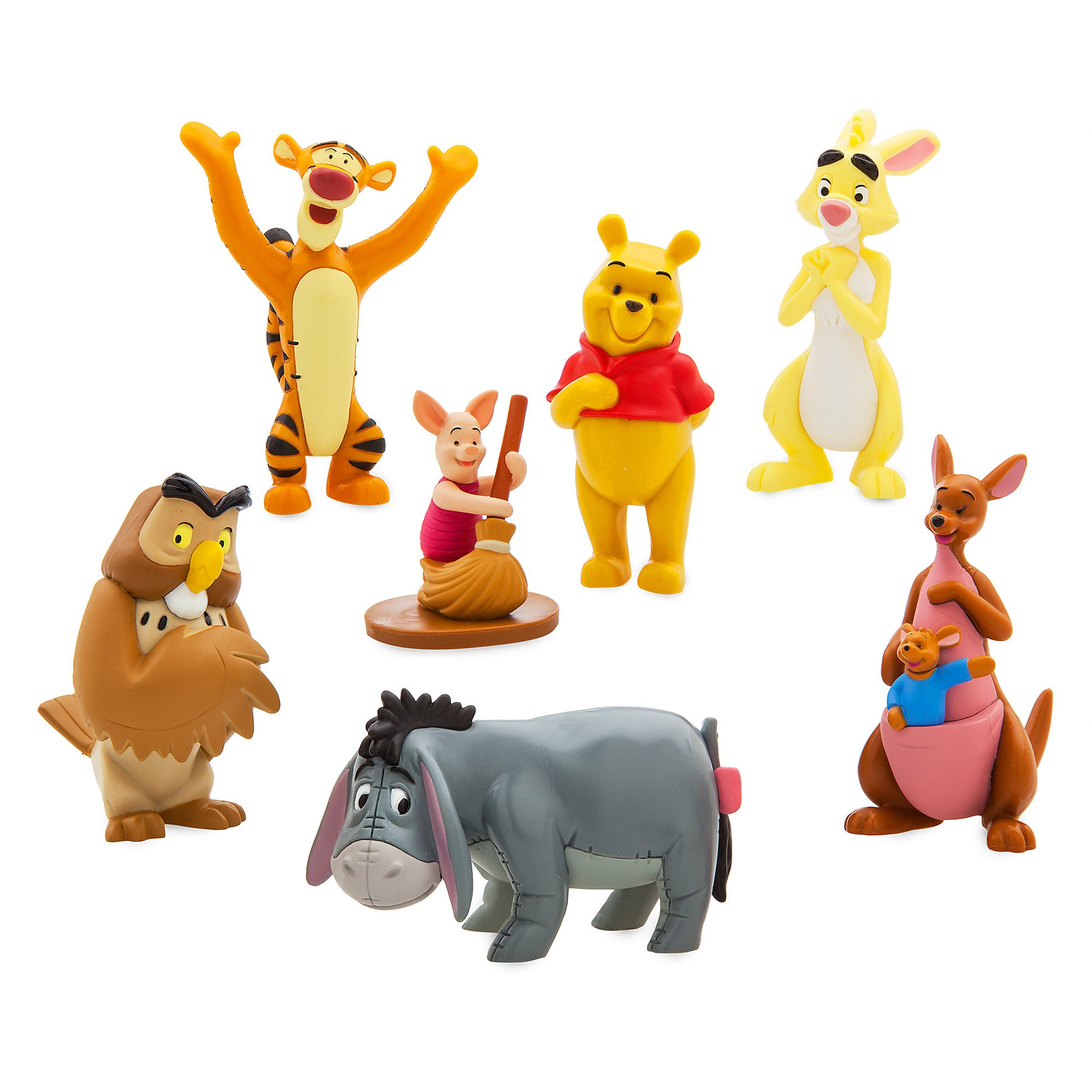 Algopix Similar Product 19 - Disney Winnie The Pooh 7 Figure Play Set