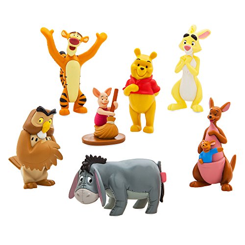 Algopix Similar Product 3 - Disney Winnie The Pooh 7 Figure Play Set