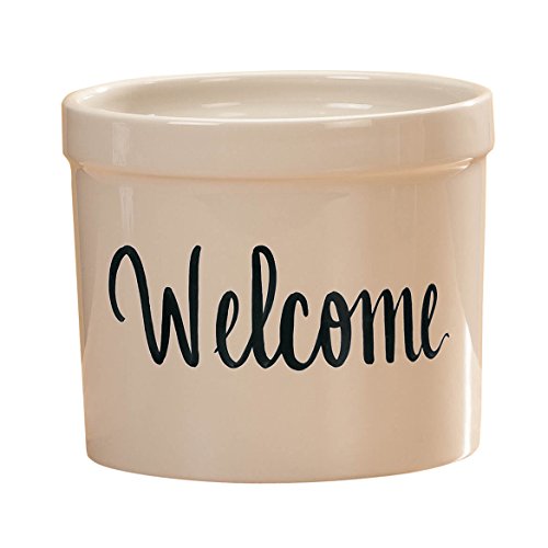 Algopix Similar Product 16 - Personalized Stoneware Crock 3Quarts