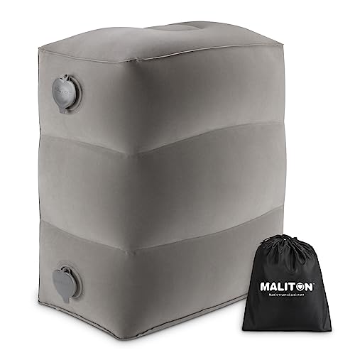 Algopix Similar Product 8 - Inflatable Travel Foot Rest Pillow