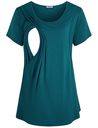 Algopix Similar Product 14 - Baikea Nursing Pajama Top Maternity