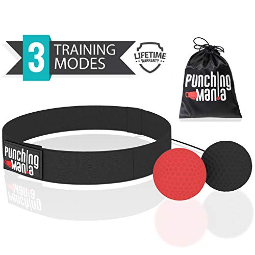 Algopix Similar Product 15 - Punching Mania Boxing Reflex Ball for