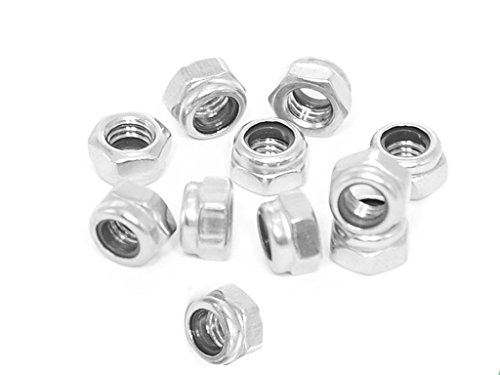 Algopix Similar Product 10 - M3 x 05mm Stainless Steel Nylock