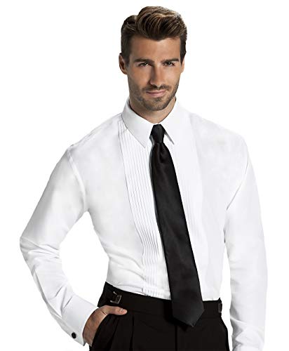 Algopix Similar Product 11 - Mens Fitted 14 Inch Pleated Tuxedo