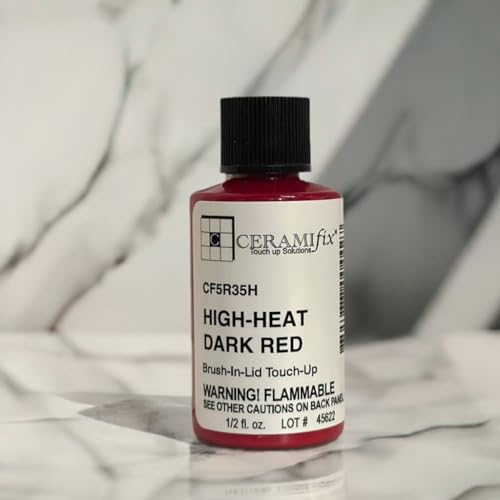 Algopix Similar Product 17 - Ceramifix Dark Red Touch up Paint Heat
