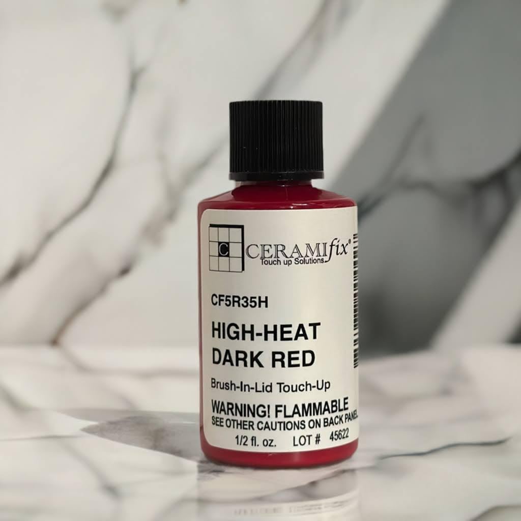 Algopix Similar Product 9 - Ceramifix Dark Red Touch up Paint Heat