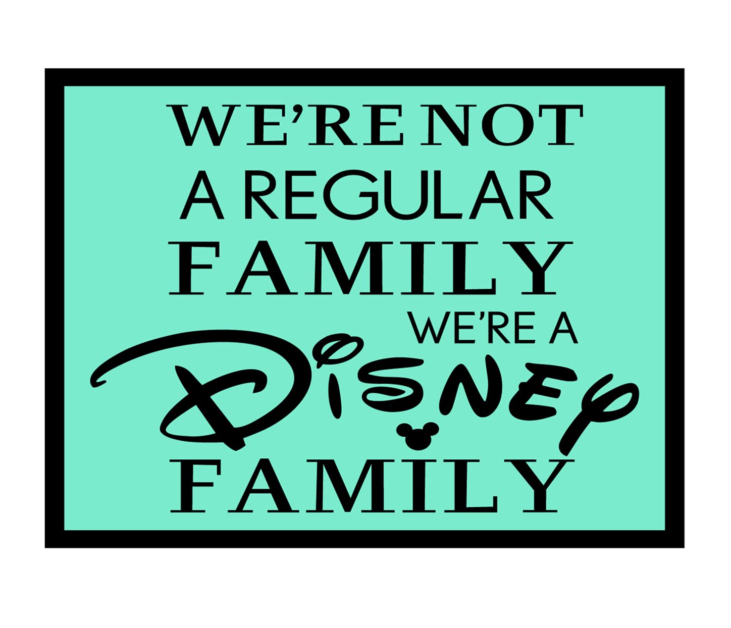 Algopix Similar Product 11 - Personalized Family Magnet for Disney