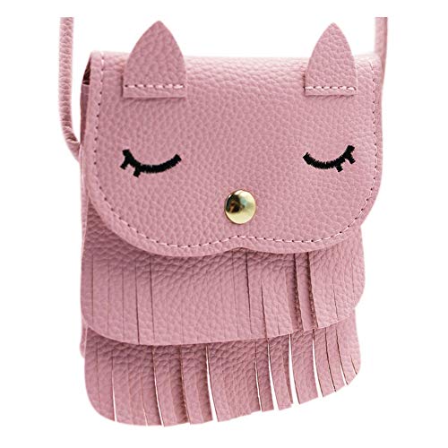 Algopix Similar Product 17 - ZGMYC Cat Tassel Shoulder Bag Small