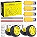 Algopix Similar Product 18 - KEYESTUDIO DC Motor Wheel Parts Kit for