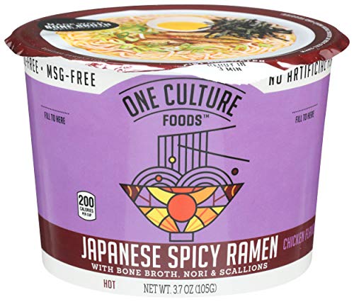 Algopix Similar Product 15 - ONE CULTURE FOODS Japanese Spicy Ramen
