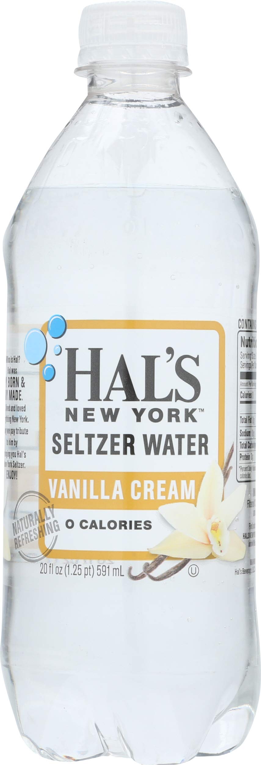Algopix Similar Product 20 - HALS NEW YORK Vanilla Creme Seltzer 20