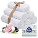 Algopix Similar Product 4 - Baby Washcloths Organic White