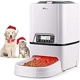 Algopix Similar Product 12 - amzdeal Automatic Cat Feeder 6L Pet