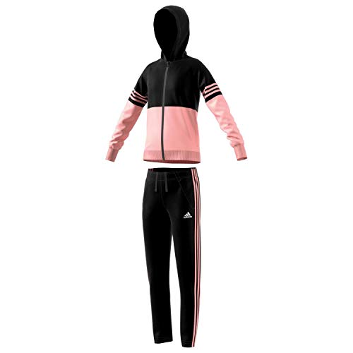 Algopix Similar Product 4 - adidas Hooded PES Tracksuit Girls