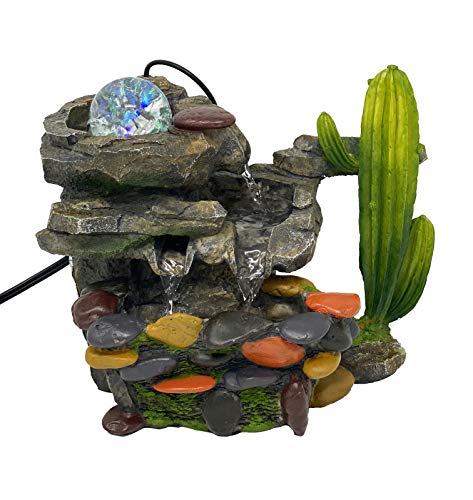 Algopix Similar Product 19 - ImagiWonder Tabletop Fountain Rocky