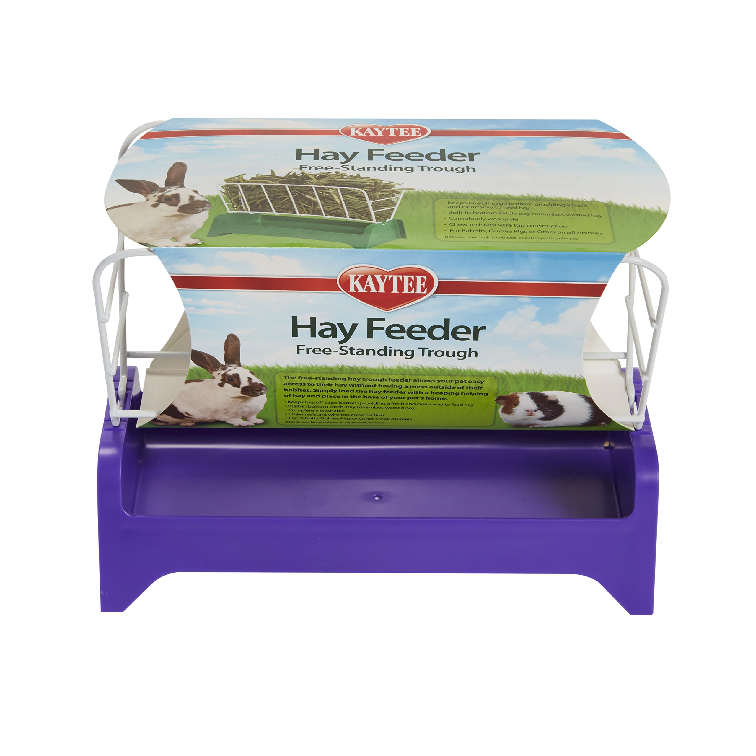 Algopix Similar Product 4 - Kaytee Free Standing Trough Hay Feeder