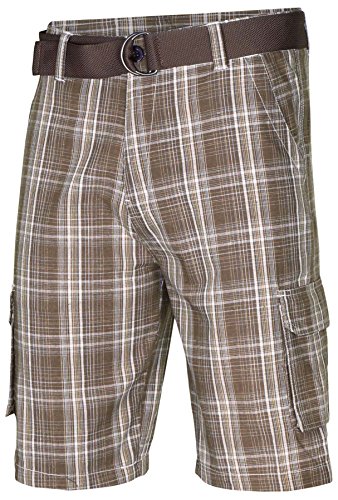 Algopix Similar Product 5 - 9 Crowns Mens TR Flat Front Plaid