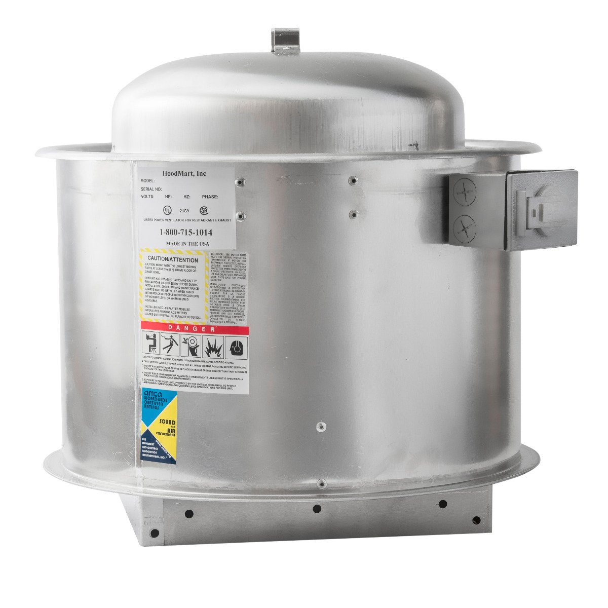 Algopix Similar Product 7 - HOODMART 1400 CFM Exhaust Fan for