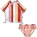 Algopix Similar Product 10 - SwimZip Girl Short Sleeve Rash Guard
