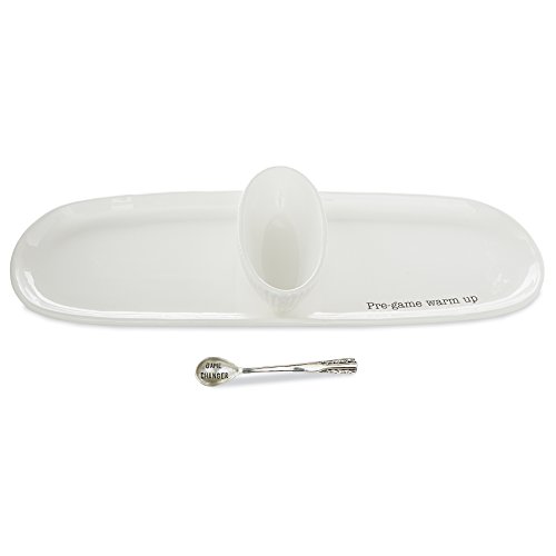 Algopix Similar Product 18 - Mud Pie TAILGATE SECTIONED SERVER SET