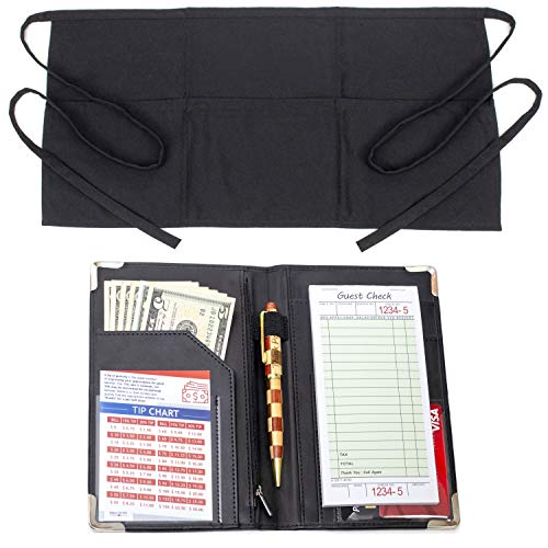 Algopix Similar Product 5 - MaryOnArt Waiter Server Book and Apron