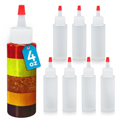 Algopix Similar Product 15 - IMPRESA 4 oz Small Plastic Squeeze