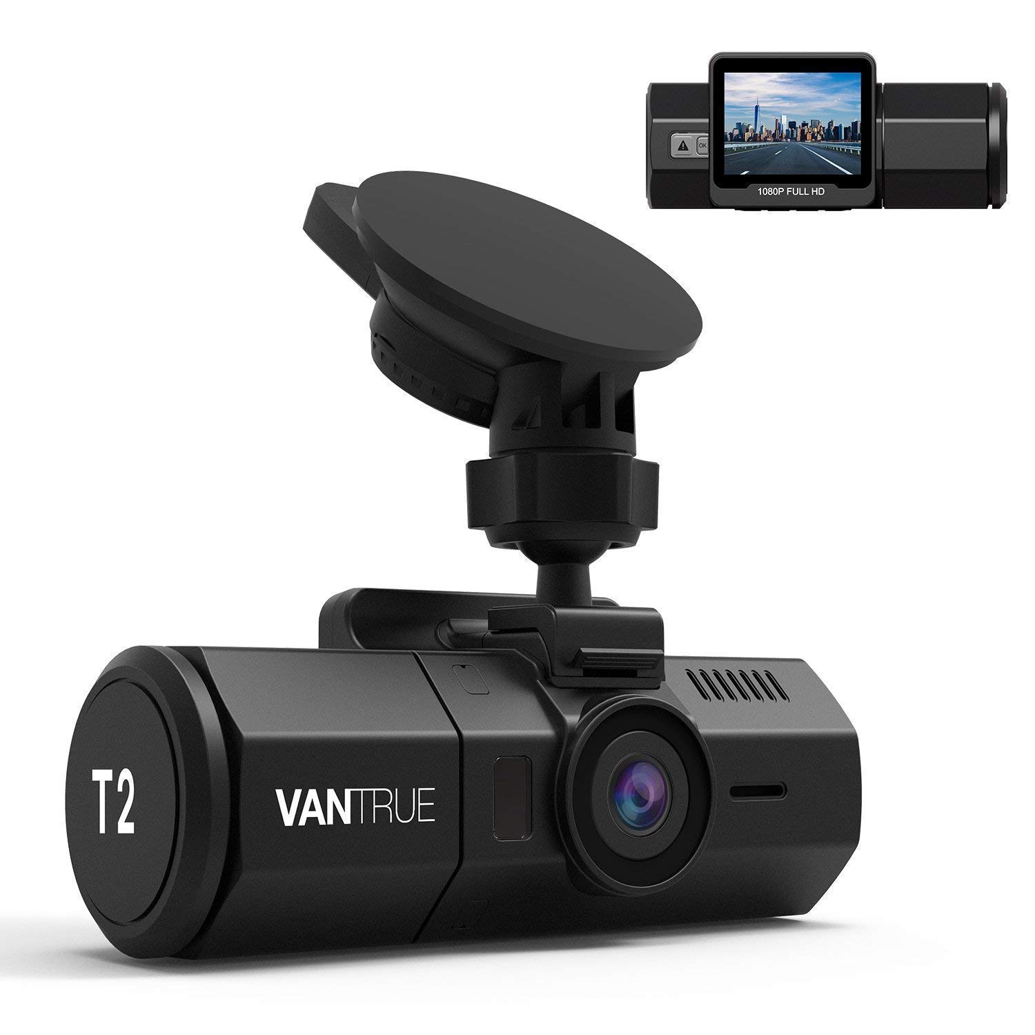 Algopix Similar Product 12 - VANTRUE T2 1080P 247 Recording Dash