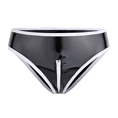 Algopix Similar Product 10 - Agoky Womens Shiny Metallic Patent