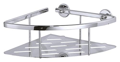 Algopix Similar Product 15 - Tesa Aluxx Corner Shower Shelf