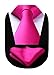 Algopix Similar Product 7 - HISDERN Solid Purple Silk Ties for Men