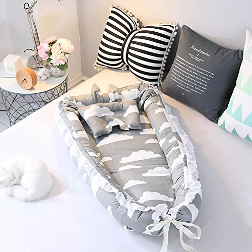 Algopix Similar Product 8 - Ukeler Cotton Portable Travel Infant
