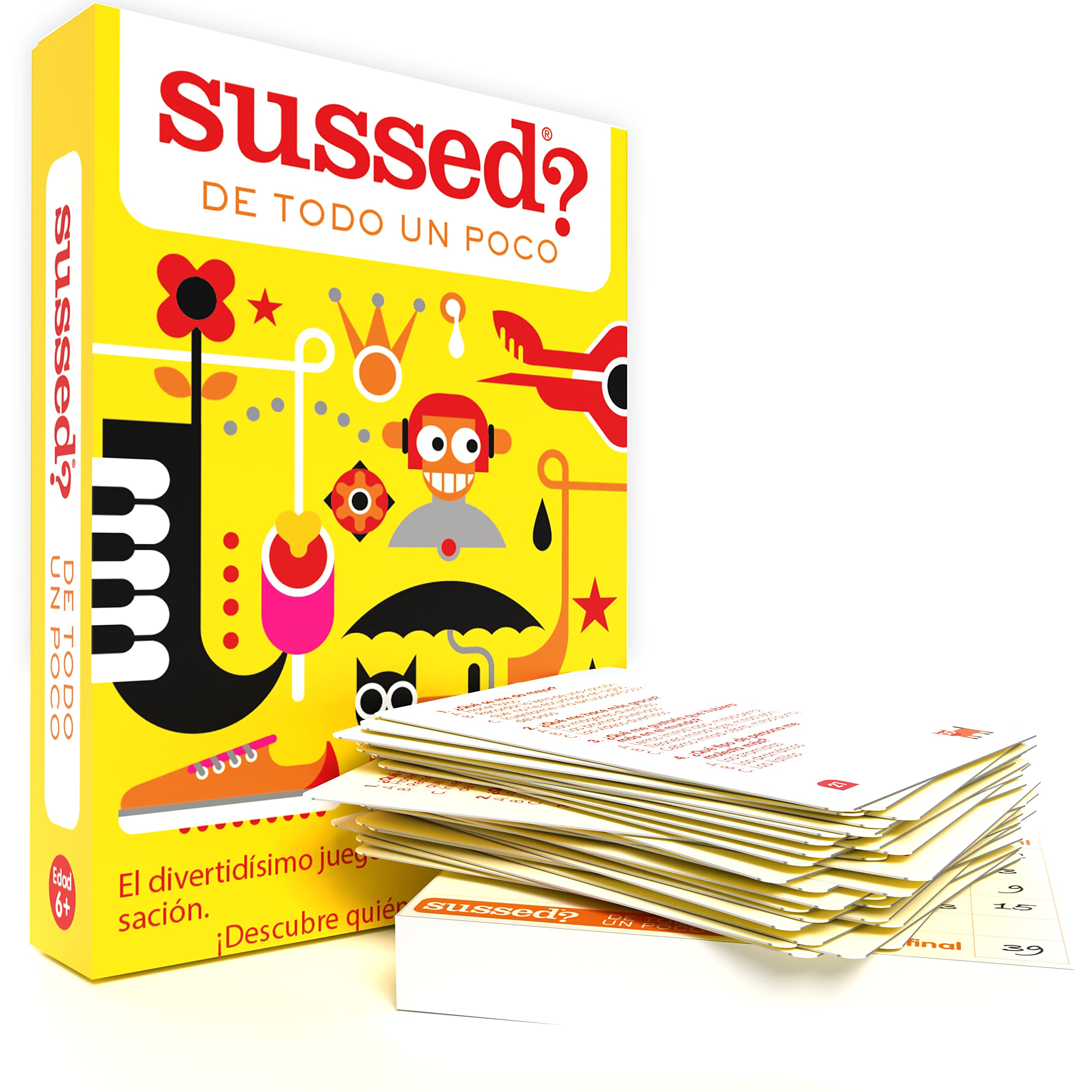 Algopix Similar Product 12 - SUSSED Spanish Conversation Starters 
