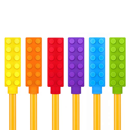 Algopix Similar Product 17 - SOLACE Chewelry Chewable Pencil Toppers
