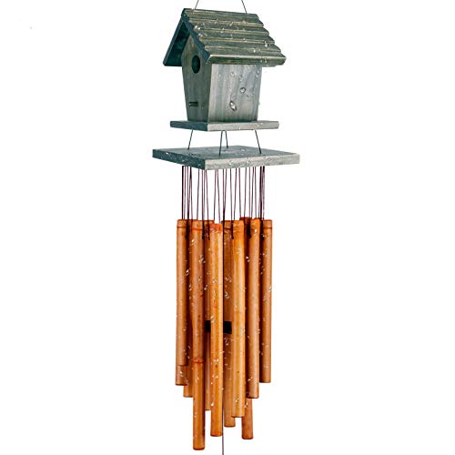 Algopix Similar Product 11 - WOODMUSIC Wind Chime Outdoor 36