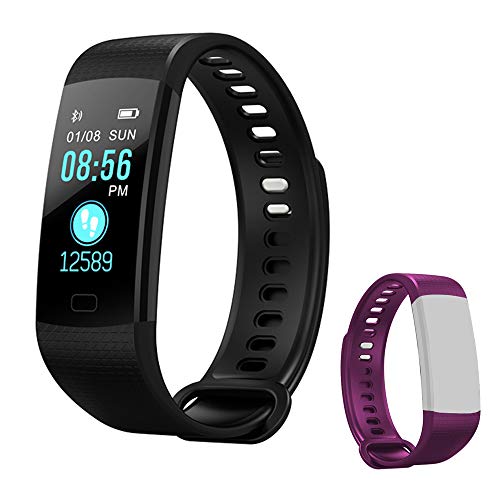 Algopix Similar Product 8 - Holidayer Y5 Fitness Tracker Color