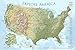 Algopix Similar Product 5 - GEOJANGO National Parks Map Poster 