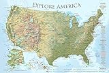 Algopix Similar Product 20 - GEOJANGO National Parks Map Poster 