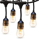 Algopix Similar Product 9 - Outside Lights for Patio 48FT Edison