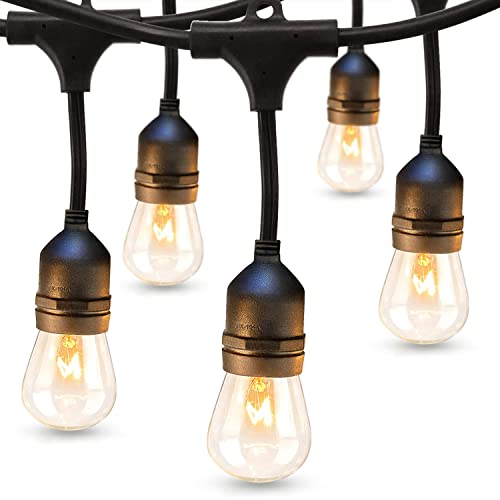 Algopix Similar Product 8 - Outside Lights for Patio 48FT Edison