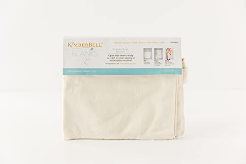 Algopix Similar Product 2 - Kimberbell Canvas Tote Blank  White