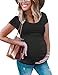 Algopix Similar Product 3 - Peauty Maternity Tops Fall Maternity