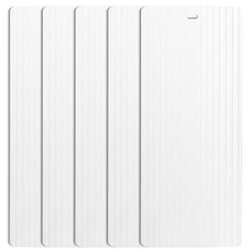 Algopix Similar Product 20 - DALIX Ribbed Vertical Blinds