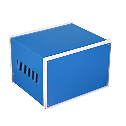 Algopix Similar Product 19 - uxcell Metal Blue Project Junction Box