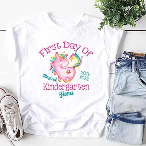 Algopix Similar Product 4 - Kindergarten Shirt First Day Of