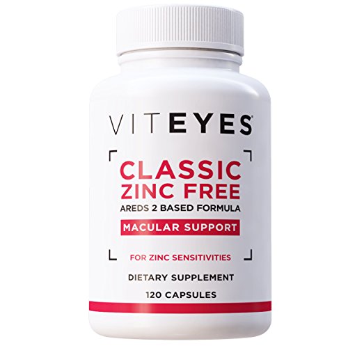 Algopix Similar Product 15 - VITEYES Classic AREDS 2 Zinc Free 120