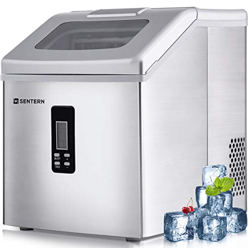 Algopix Similar Product 3 - Sentern Portable Countertop Clear Ice