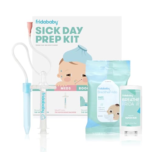 Algopix Similar Product 17 - Frida Baby Sick Day Prep Kit 4pc Set